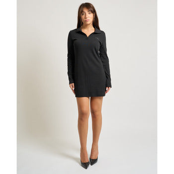 Abito corto Calvin Klein Jeans  Abito donna  a polo a costine